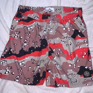 Stone island desert camo swimming shorts
New without tags
Size small